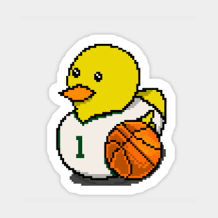 Bucks Basketball Rubber Duck 2 Sticker